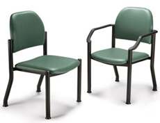 Ritter Side Chair with Wall Saver Feature